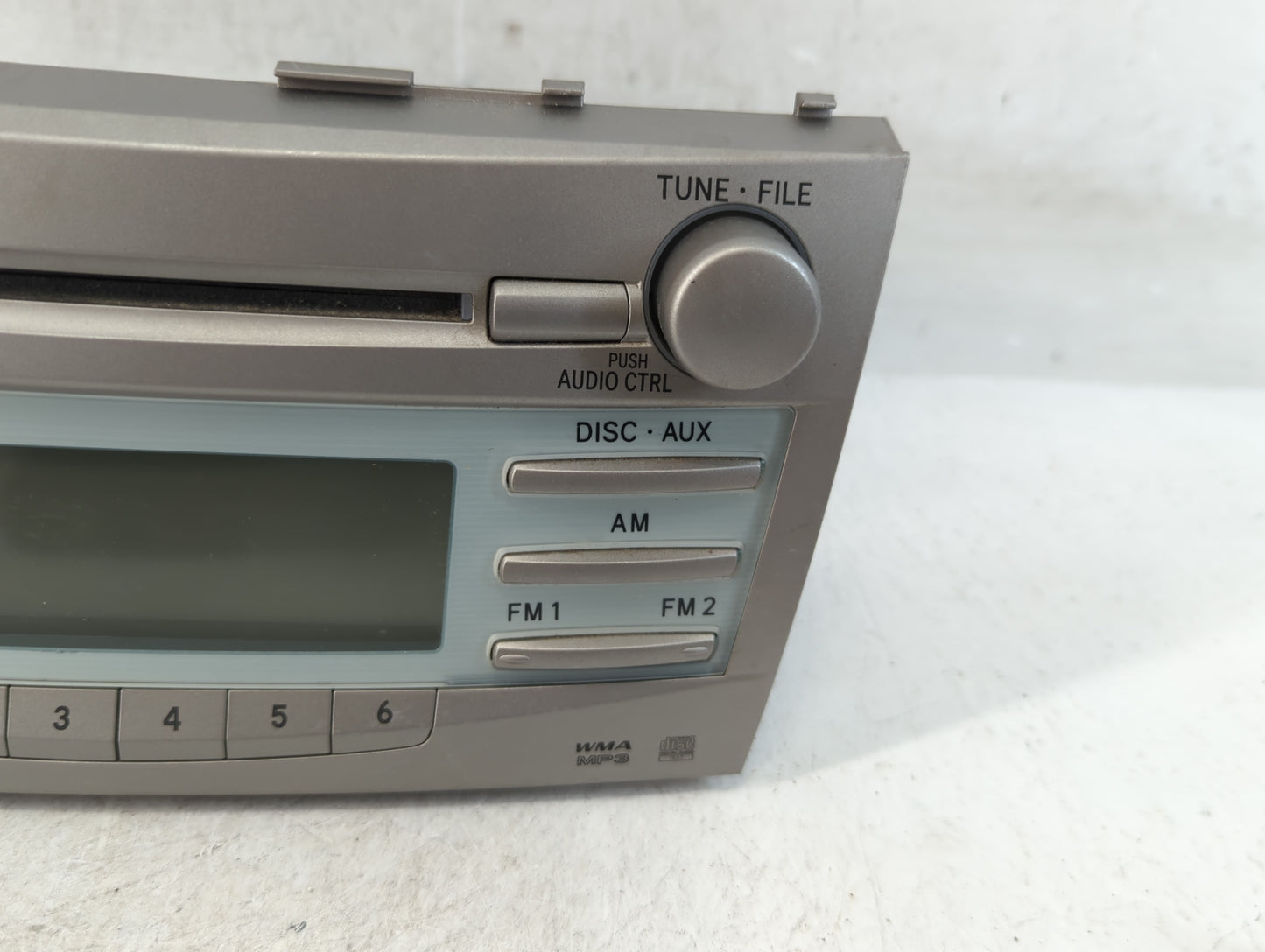 2007-2009 Toyota Camry Radio AM FM Cd Player Receiver Replacement P/N:86120-06181 Fits Fits 2007 2008 2009 OEM Used Auto Par