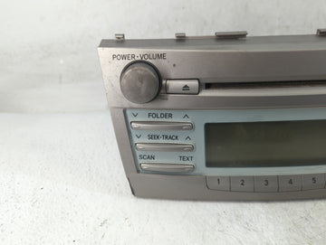 2007-2011 Toyota Camry Radio AM FM Cd Player Receiver Replacement P/N:86120-06181 Fits Fits 2007 2008 2009 2010 2011 OEM Used Auto Parts