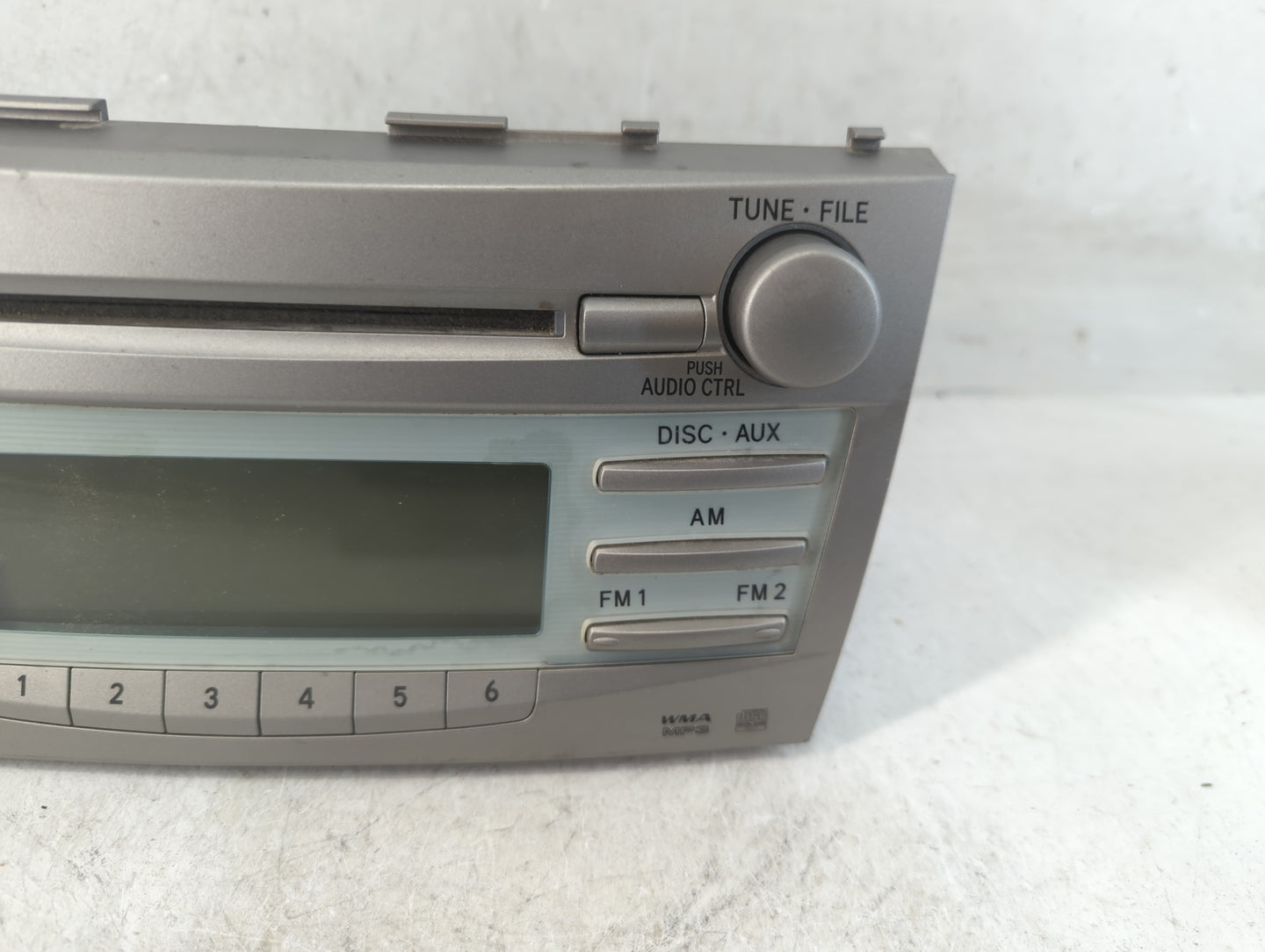 2007-2011 Toyota Camry Radio AM FM Cd Player Receiver Replacement P/N:86120-06181 Fits Fits 2007 2008 2009 2010 2011 OEM Use