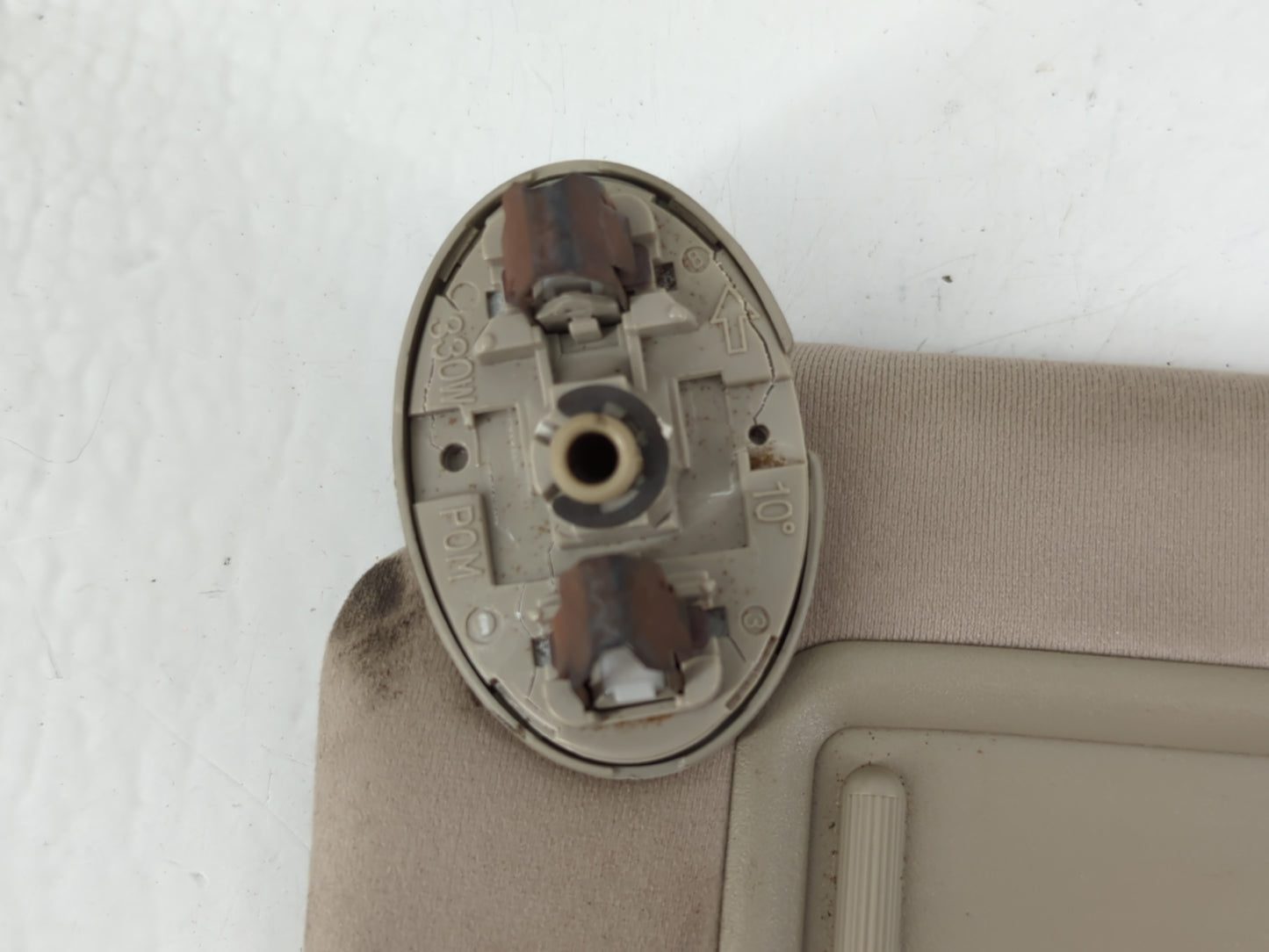 2007-2011 Toyota Camry Sun Visor Shade Replacement Driver Left Mirror Fits Fits 2007 2008 2009 2010 2011 OEM Used Auto Parts