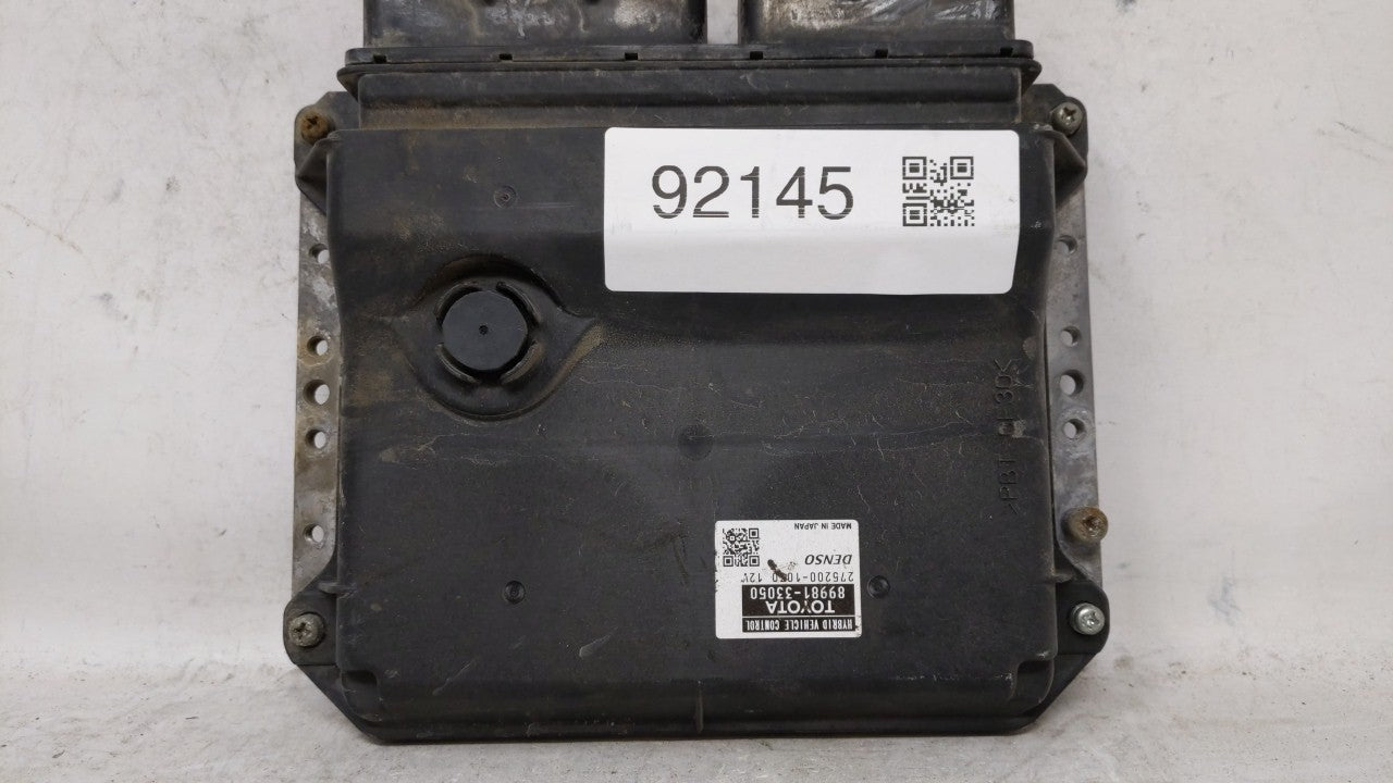 2008-2009 Toyota Camry PCM Engine Control Computer ECU ECM PCU OEM P/N:89981-33050 Fits Fits 2008 2009 OEM Used Auto Parts -