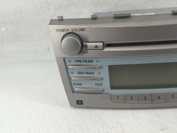 2007-2009 Toyota Camry Radio AM FM Cd Player Receiver Replacement P/N:85120-06191 Fits Fits 2007 2008 2009 OEM Used Auto Parts