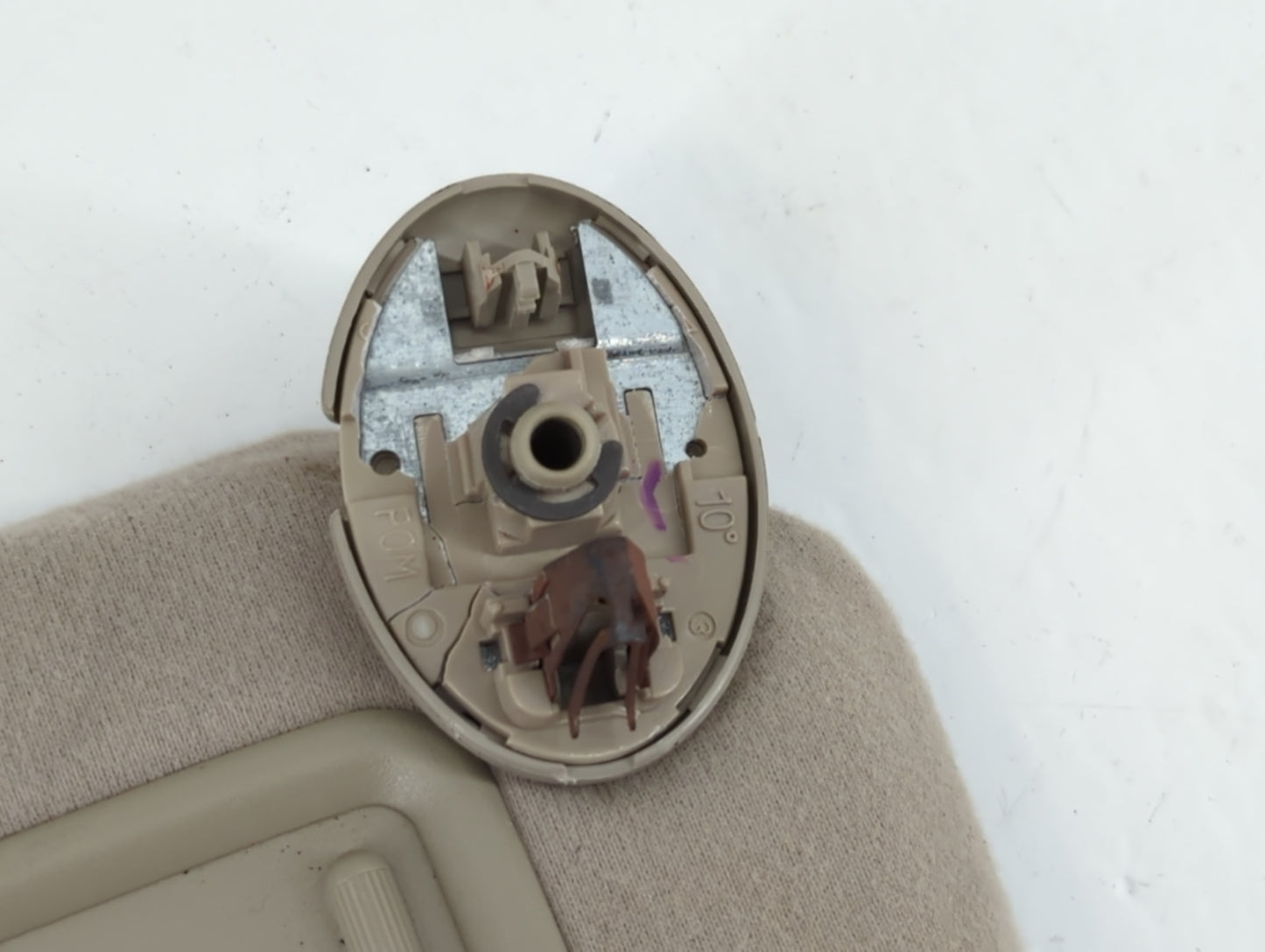 2007-2011 Toyota Camry Sun Visor Shade Replacement Driver Left Mirror Fits Fits 2007 2008 2009 2010 2011 OEM Used Auto Parts