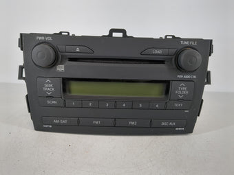 compare product 2009 Toyota Corolla Radio AM FM Cd Player Receiver Replacement P/N:86120-12B40 Fits OEM Used Auto Parts