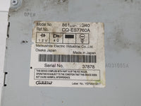 2009 Toyota Corolla Radio AM FM Cd Player Receiver Replacement P/N:86120-12B40 Fits OEM Used Auto Parts - Oemusedautoparts1.