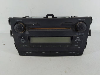 compare product 2009 Toyota Corolla Radio AM FM Cd Player Receiver Replacement P/N:86120-02750 Fits OEM Used Auto Parts