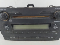 2009 Toyota Corolla Radio AM FM Cd Player Receiver Replacement P/N:86120-02750 Fits OEM Used Auto Parts - Oemusedautoparts1.