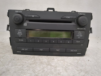 compare product 2009 Toyota Corolla Radio AM FM Cd Player Receiver Replacement Fits OEM Used Auto Parts