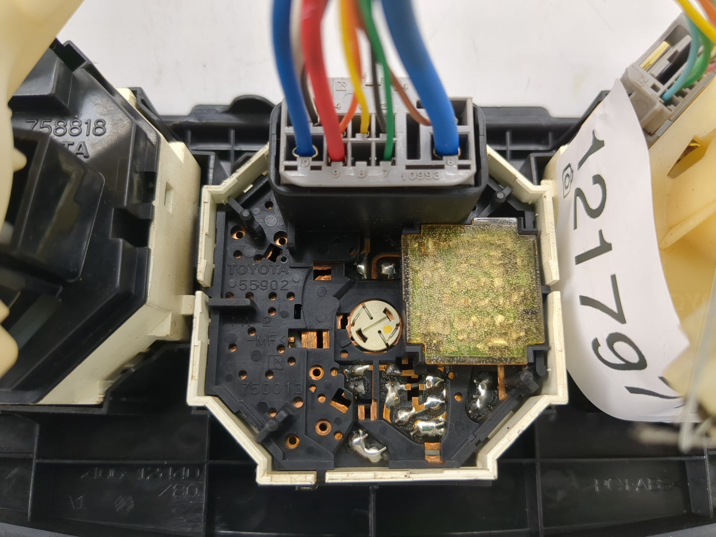 2009-2013 Toyota Corolla Climate Control Module Temperature AC/Heater Replacement Fits Fits 2009 2010 2011 2012 2013 OEM Use