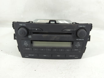 compare product 2009 Toyota Corolla Radio AM FM Cd Player Receiver Replacement P/N:86120-12B40 Fits OEM Used Auto Parts
