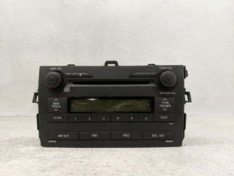 compare product 2009 Toyota Corolla Radio AM FM Cd Player Receiver Replacement P/N:86120-02750 Fits OEM Used Auto Parts