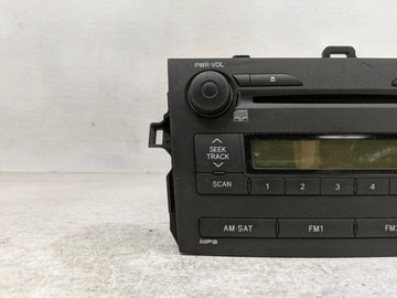 2009 Toyota Corolla Radio AM FM Cd Player Receiver Replacement P/N:86120-02750 Fits OEM Used Auto Parts