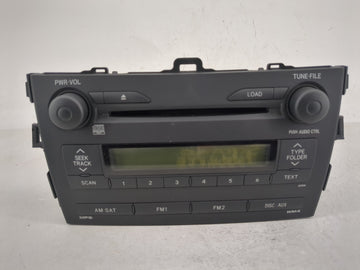 2009 Toyota Corolla Radio AM FM Cd Player Receiver Replacement P/N:86120-02770 Fits OEM Used Auto Parts - Oemusedautoparts1.