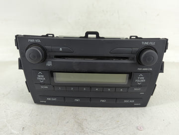 2009 Toyota Corolla Radio AM FM Cd Player Receiver Replacement P/N:86120-02750 Fits OEM Used Auto Parts - Oemusedautoparts1.