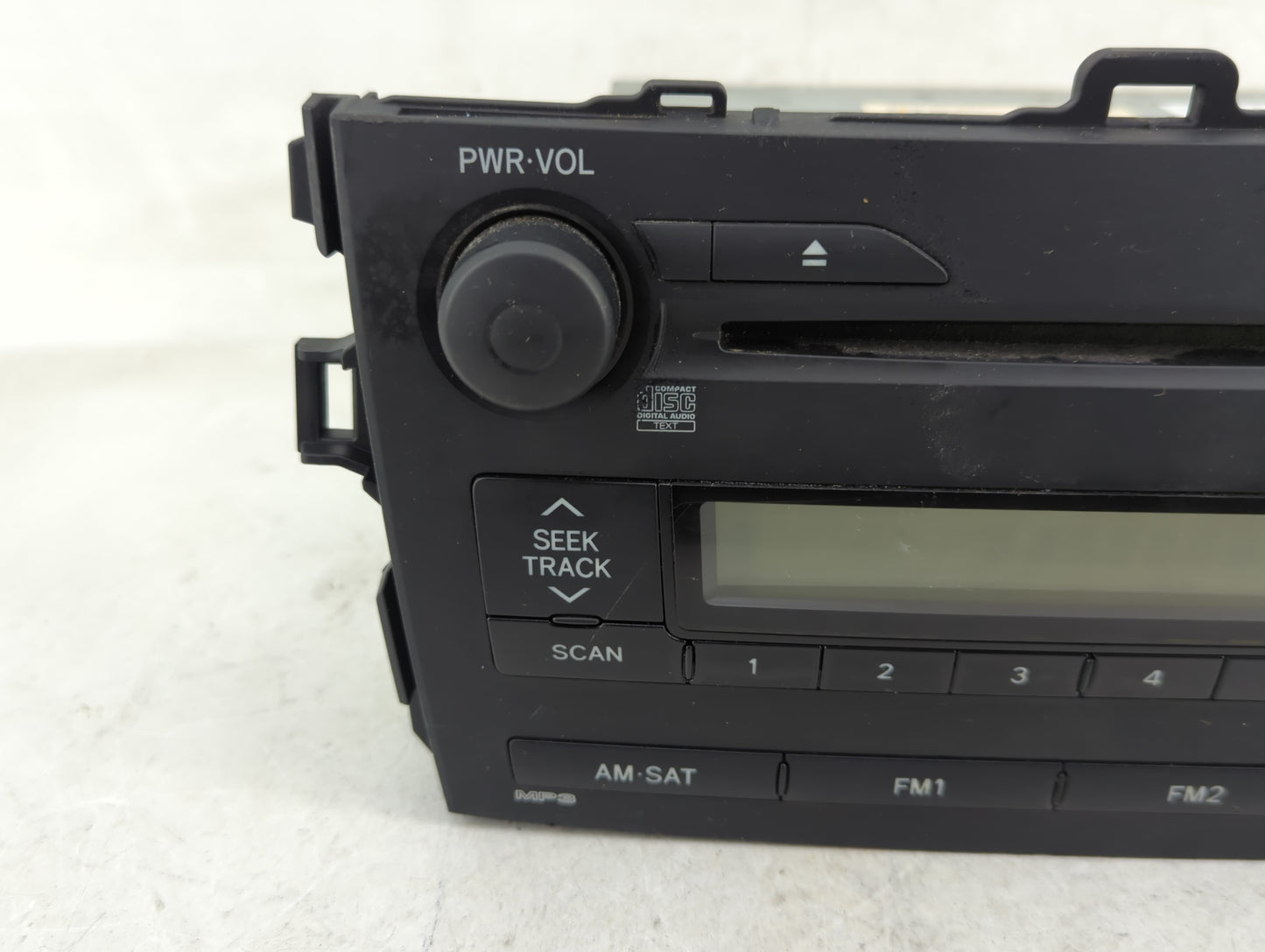 2009 Toyota Corolla Radio AM FM Cd Player Receiver Replacement P/N:86120-02750 Fits OEM Used Auto Parts - Oemusedautoparts1.