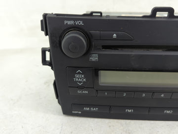 2009 Toyota Corolla Radio AM FM Cd Player Receiver Replacement P/N:86120-02750 Fits OEM Used Auto Parts