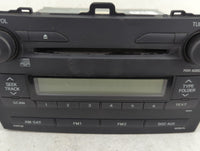 2009 Toyota Corolla Radio AM FM Cd Player Receiver Replacement P/N:86120-02750 Fits OEM Used Auto Parts - Oemusedautoparts1.