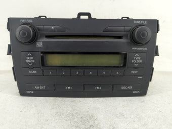 compare product 2009 Toyota Corolla Radio AM FM Cd Player Receiver Replacement P/N:86120-02750 Fits OEM Used Auto Parts