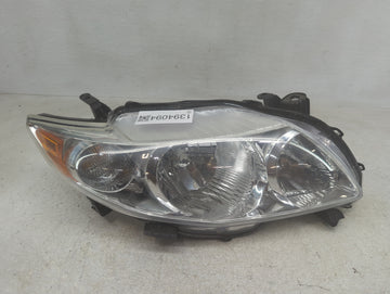 2009-2010 Toyota Corolla Passenger Right Oem Head Light Headlight Lamp - Oemusedautoparts1.com