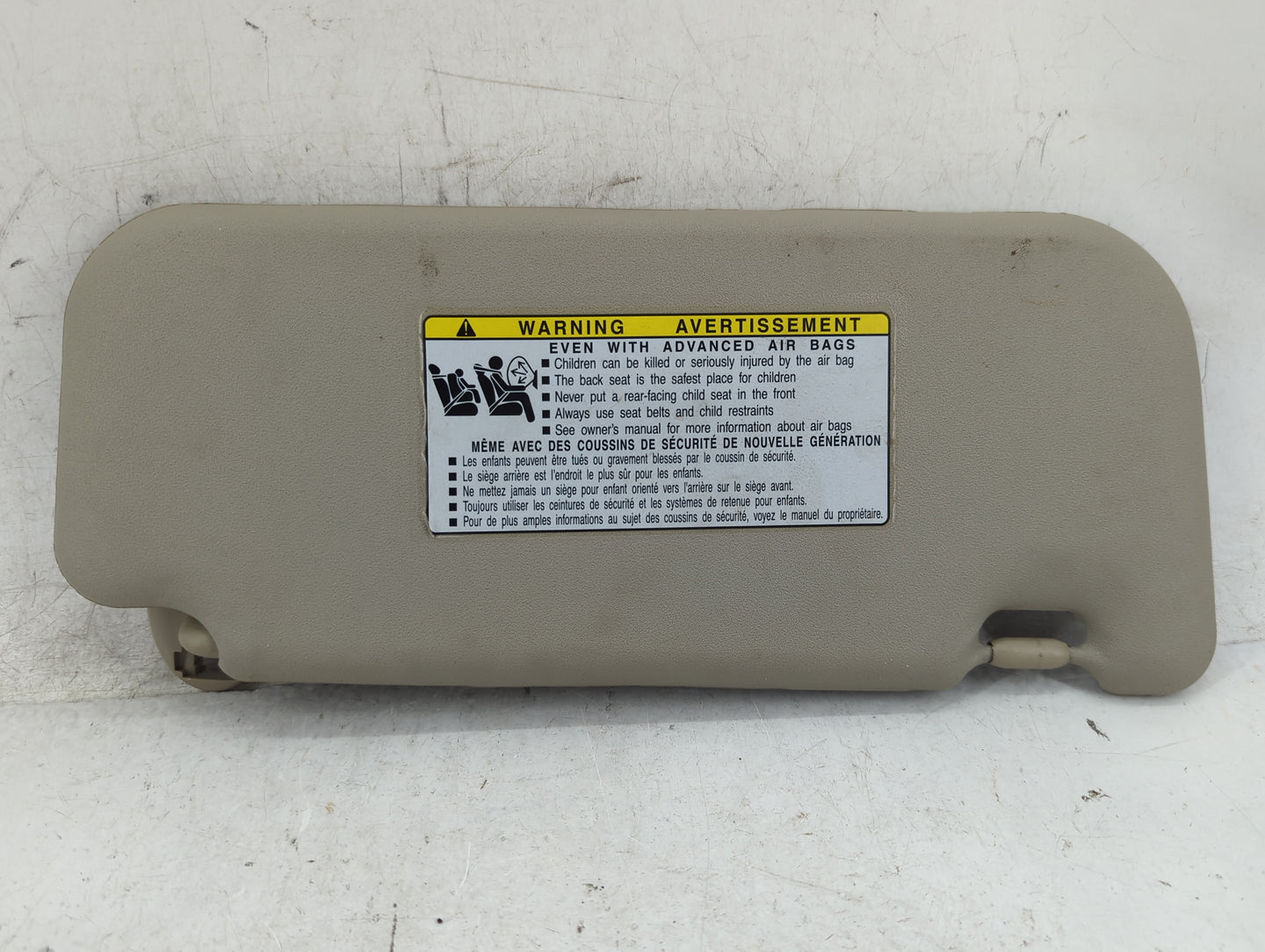 2009-2013 Toyota Corolla Sun Visor Shade Replacement Driver Left Mirror Fits Fits 2009 2010 2011 2012 2013 OEM Used Auto Par