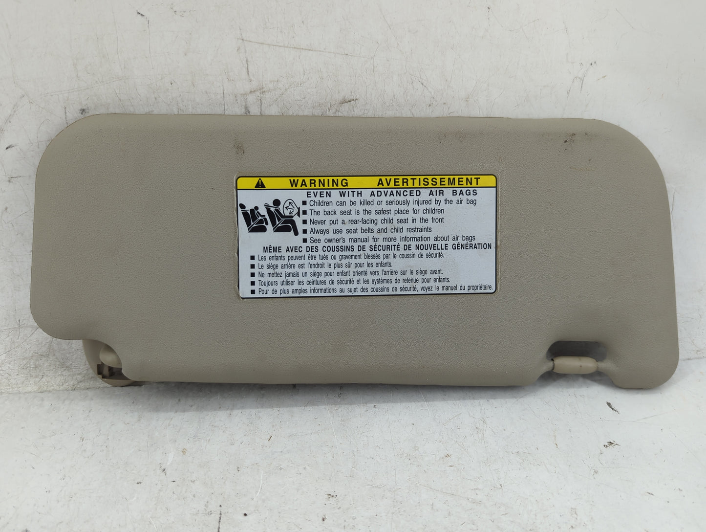 2009-2013 Toyota Corolla Sun Visor Shade Replacement Driver Left Mirror Fits Fits 2009 2010 2011 2012 2013 OEM Used Auto Par