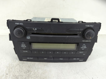 compare product 2009 Toyota Corolla Radio AM FM Cd Player Receiver Replacement P/N:55406-02090 Fits OEM Used Auto Parts