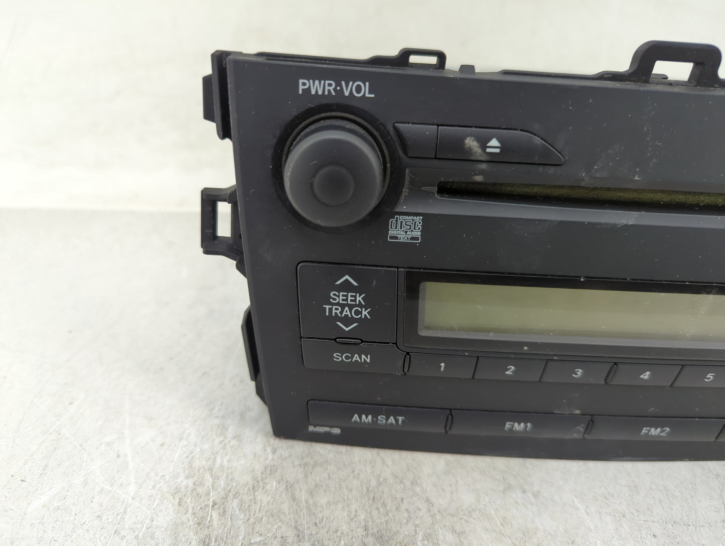 2009 Toyota Corolla Radio AM FM Cd Player Receiver Replacement P/N:55406-02090 Fits OEM Used Auto Parts - Oemusedautoparts1.
