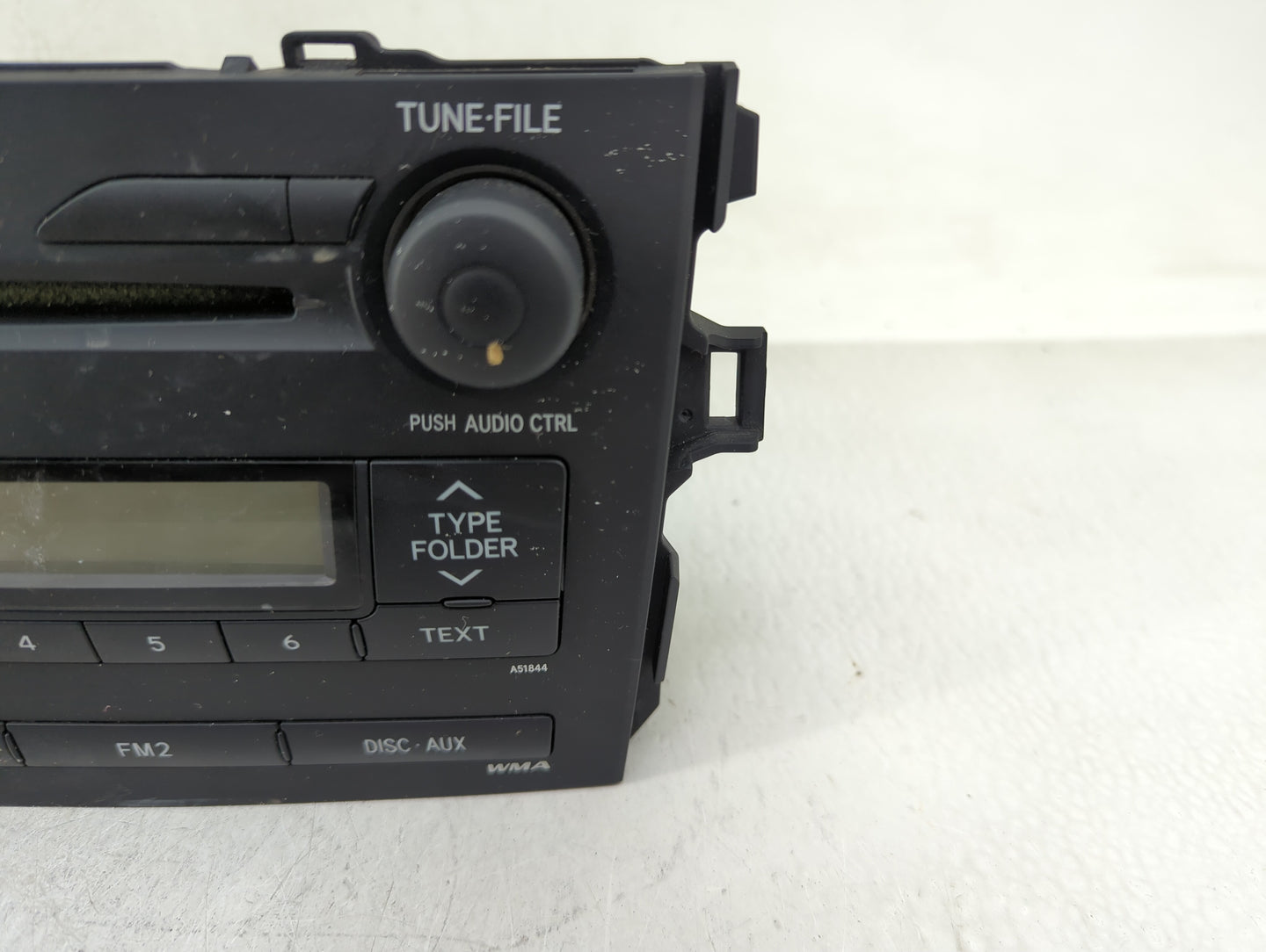 2009 Toyota Corolla Radio AM FM Cd Player Receiver Replacement P/N:55406-02090 Fits OEM Used Auto Parts - Oemusedautoparts1.