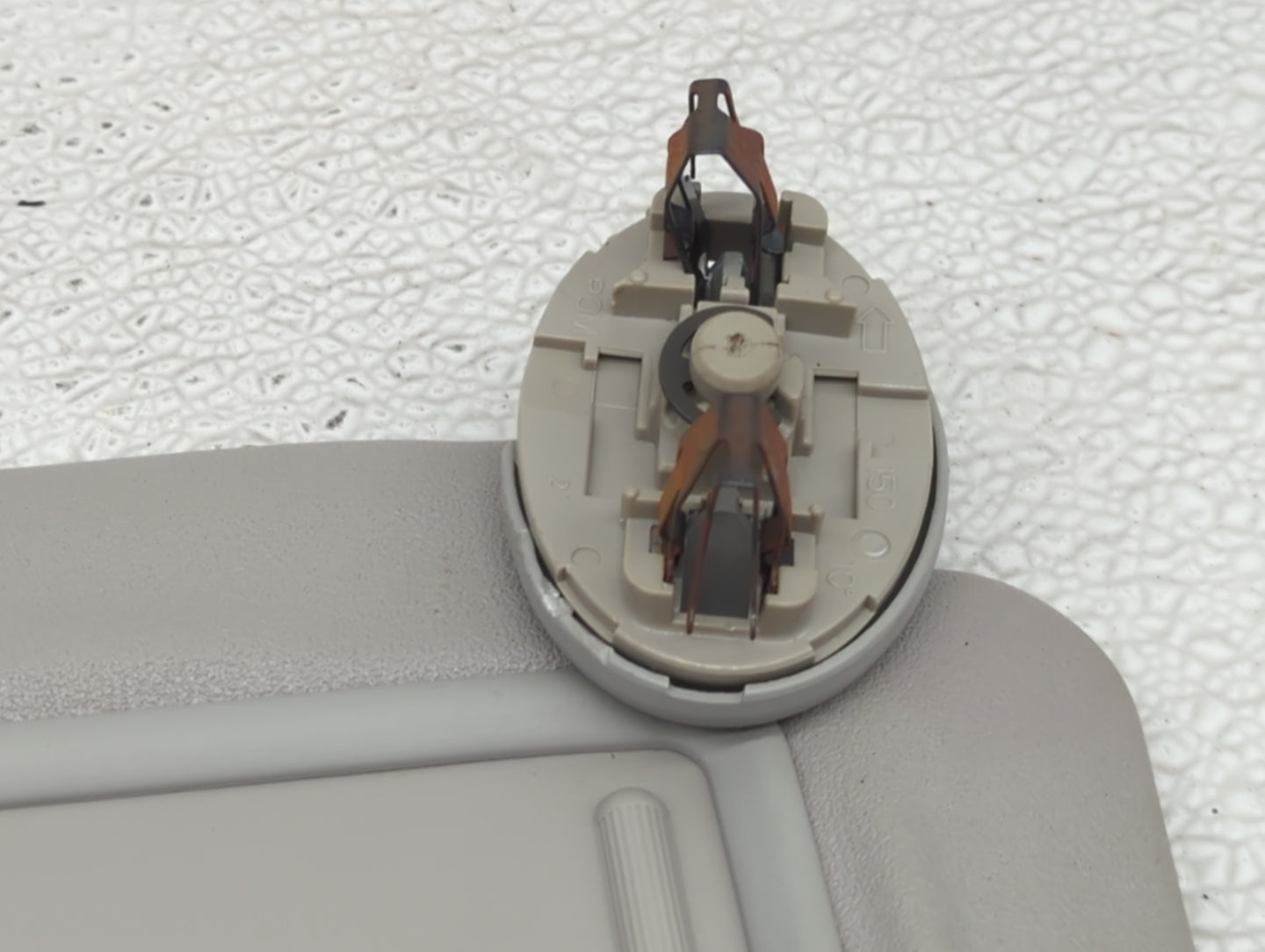 2009-2013 Toyota Corolla Sun Visor Shade Replacement Passenger Right Mirror Fits Fits 2009 2010 2011 2012 2013 OEM Used Auto