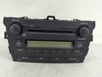 compare product 2009 Toyota Corolla Radio AM FM Cd Player Receiver Replacement P/N:86120-02750 Fits OEM Used Auto Parts