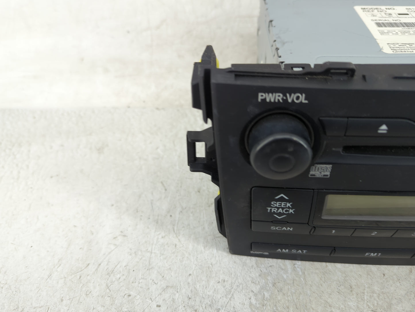 2009 Toyota Corolla Radio AM FM Cd Player Receiver Replacement P/N:86120-02770 Fits OEM Used Auto Parts - Oemusedautoparts1.
