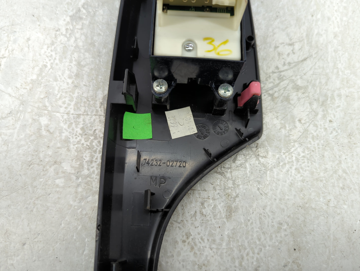 2009-2013 Toyota Corolla Master Power Window Switch Replacement Driver Side Left P/N:74232-02720 Fits OEM Used Auto Parts - 
