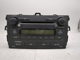 compare product 2009 Toyota Corolla Radio AM FM Cd Player Receiver Replacement P/N:86120-02790 Fits OEM Used Auto Parts
