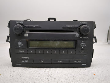 2009 Toyota Corolla Radio AM FM Cd Player Receiver Replacement P/N:86120-02790 Fits OEM Used Auto Parts - Oemusedautoparts1.