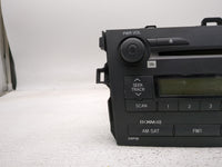 2009 Toyota Corolla Radio AM FM Cd Player Receiver Replacement P/N:86120-02790 Fits OEM Used Auto Parts - Oemusedautoparts1.