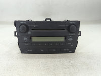 2009 Toyota Corolla Radio AM FM Cd Player Receiver Replacement P/N:86120-02750 Fits OEM Used Auto Parts - Oemusedautoparts1.
