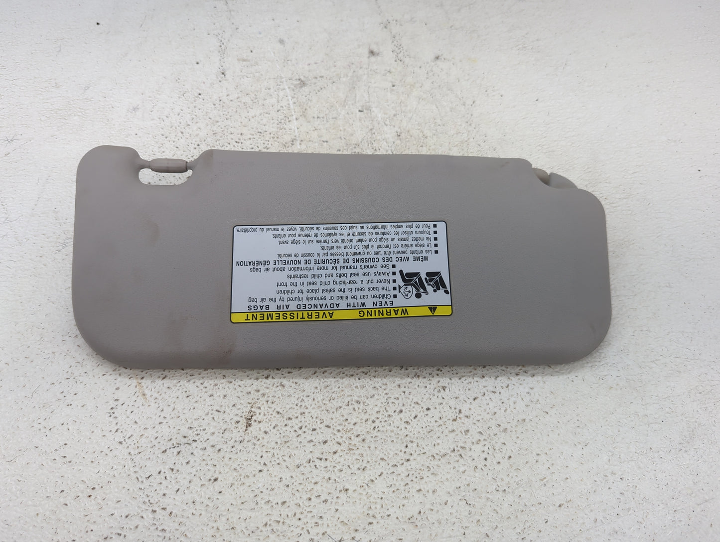 2009-2013 Toyota Corolla Sun Visor Shade Replacement Driver Left Mirror Fits Fits 2009 2010 2011 2012 2013 OEM Used Auto Par