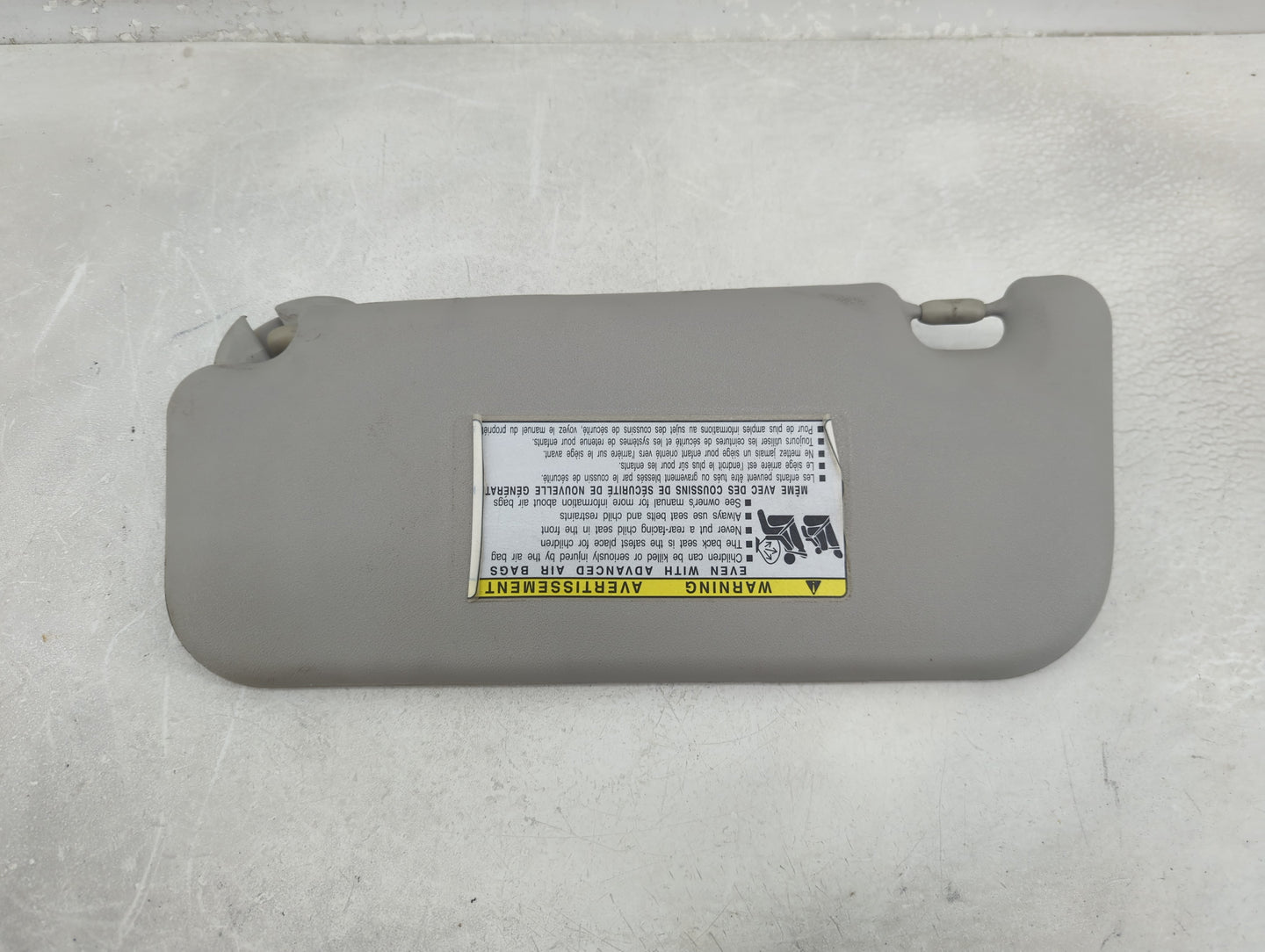 2009-2013 Toyota Corolla Sun Visor Shade Replacement Passenger Right Mirror Fits Fits 2009 2010 2011 2012 2013 OEM Used Auto
