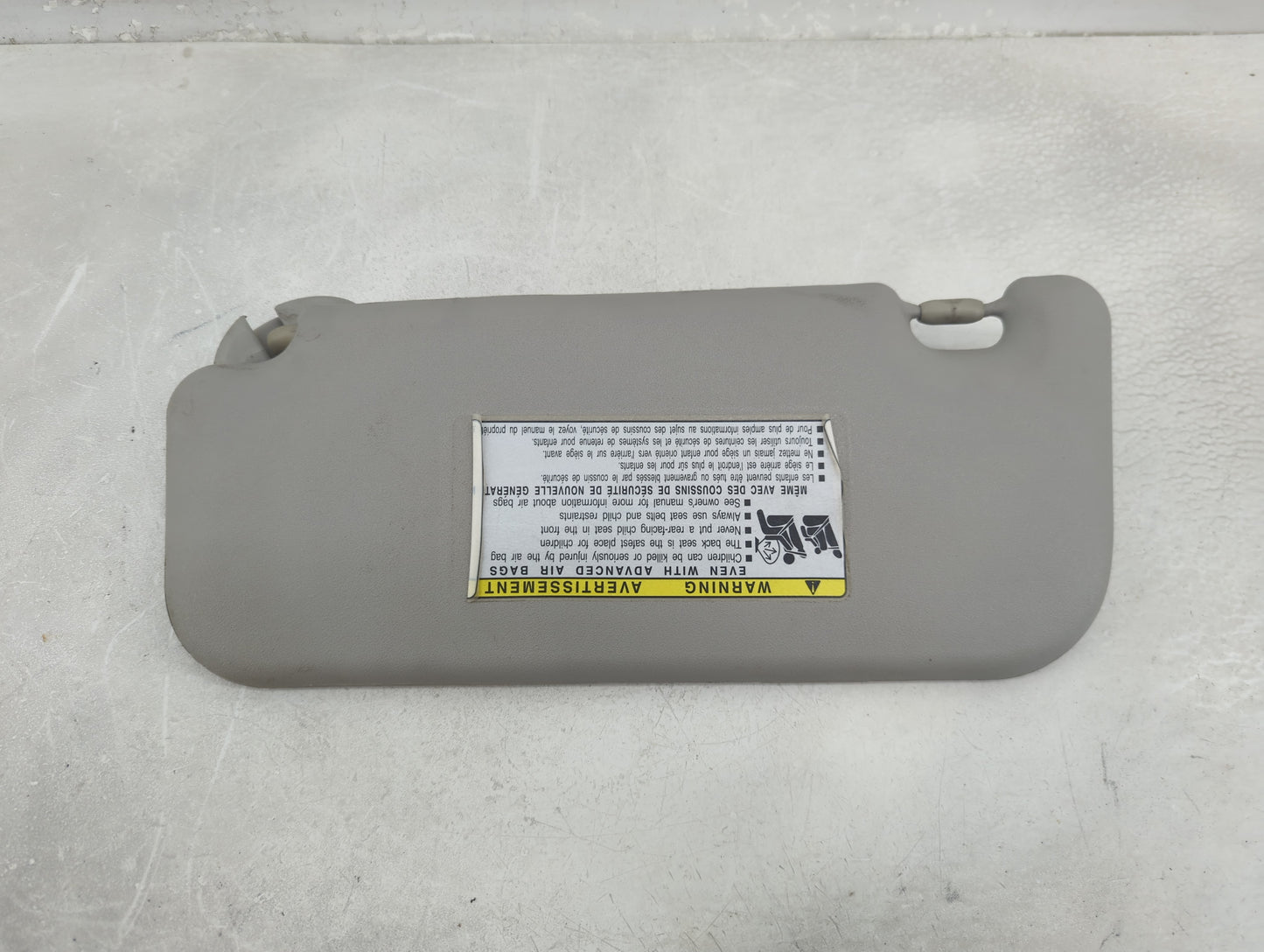 2009-2013 Toyota Corolla Sun Visor Shade Replacement Passenger Right Mirror Fits Fits 2009 2010 2011 2012 2013 OEM Used Auto