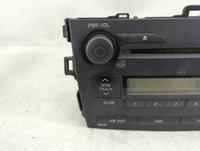2009 Toyota Corolla Radio AM FM Cd Player Receiver Replacement P/N:86120-02750 CQ-JS7762X Fits OEM Used Auto Parts - Oemused