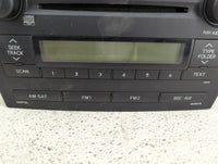 2009 Toyota Corolla Radio AM FM Cd Player Receiver Replacement P/N:86120-02770 CQ-ES7762X, MX146099 Fits OEM Used Auto Parts