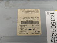2009 Toyota Corolla Radio AM FM Cd Player Receiver Replacement P/N:86120-02770 CQ-ES7762X, MX146099 Fits OEM Used Auto Parts