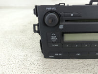 2009 Toyota Corolla Radio AM FM Cd Player Receiver Replacement P/N:86120-02750 Fits OEM Used Auto Parts - Oemusedautoparts1.