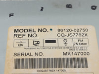 2009 Toyota Corolla Radio AM FM Cd Player Receiver Replacement P/N:86120-02750 Fits OEM Used Auto Parts - Oemusedautoparts1.