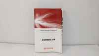 2009 Toyota Corolla Owners Manual Book Guide OEM Used Auto Parts - Oemusedautoparts1.com