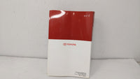 2009 Toyota Corolla Owners Manual Book Guide OEM Used Auto Parts - Oemusedautoparts1.com