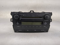 2009 Toyota Corolla Radio AM FM Cd Player Receiver Replacement P/N:86120-02750 CQ-JS7762X Fits OEM Used Auto Parts - Oemused