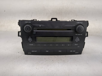 compare product 2009 Toyota Corolla Radio AM FM Cd Player Receiver Replacement P/N:86120-02750 CQ-JS7762X Fits OEM Used Auto Parts