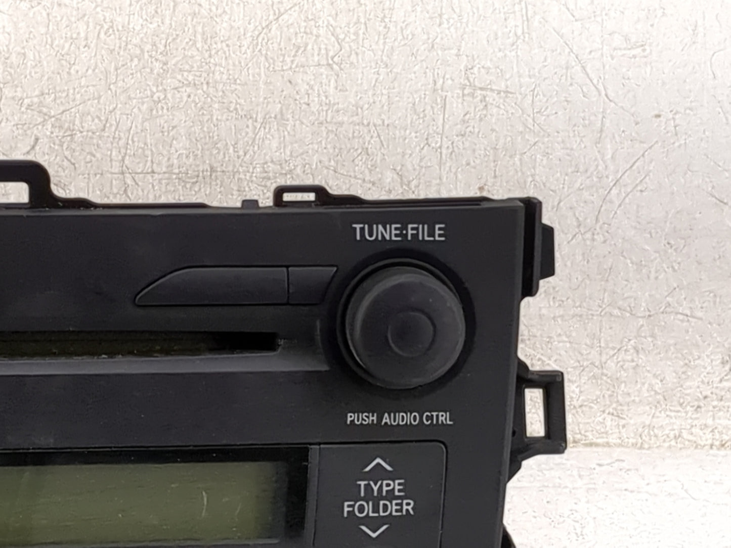 2009 Toyota Corolla Radio AM FM Cd Player Receiver Replacement P/N:86120-02750 CQ-JS7762X Fits OEM Used Auto Parts - Oemused