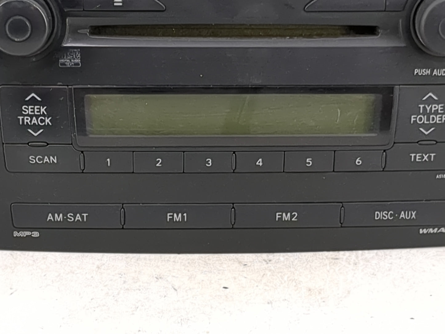 2009 Toyota Corolla Radio AM FM Cd Player Receiver Replacement P/N:86120-02750 CQ-JS7762X Fits OEM Used Auto Parts - Oemused